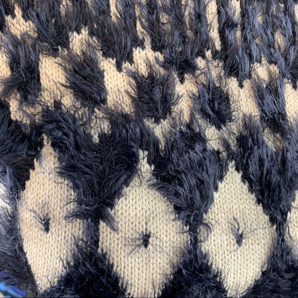 Farm Rio Chevron Knit Lined Sweater Dress Size Medium NWT - Picture 9 of 15